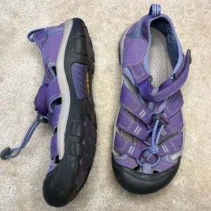 KEEN Youth Size 3 Sandals Shoes Purple Trail Waterproof Sport Hiking Athletic